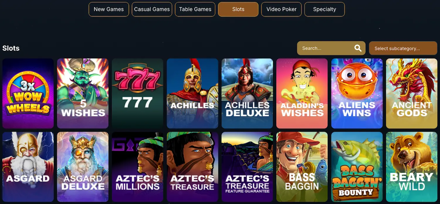 Casino asgard slots.